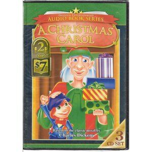 A Christmas Carol - Audio Book Series - 3 disc set New CD 4055dvd